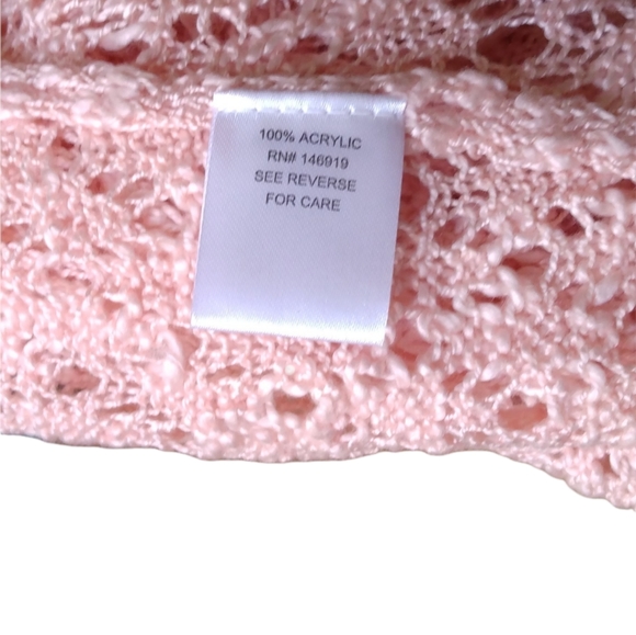 Cloud Chaser long sleeve, open weave cardigan. XL - Picture 5 of 5